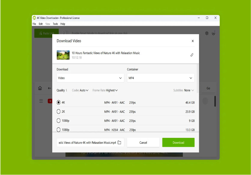 4K Video Downloader Plus Free Download For PC