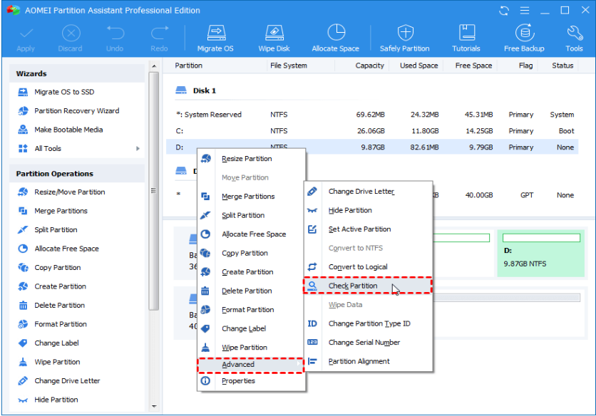 AOMEI Partition Assistant Free Download For PC