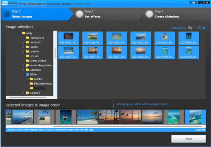ASCOMP Easy Slideshow Professional Free Download