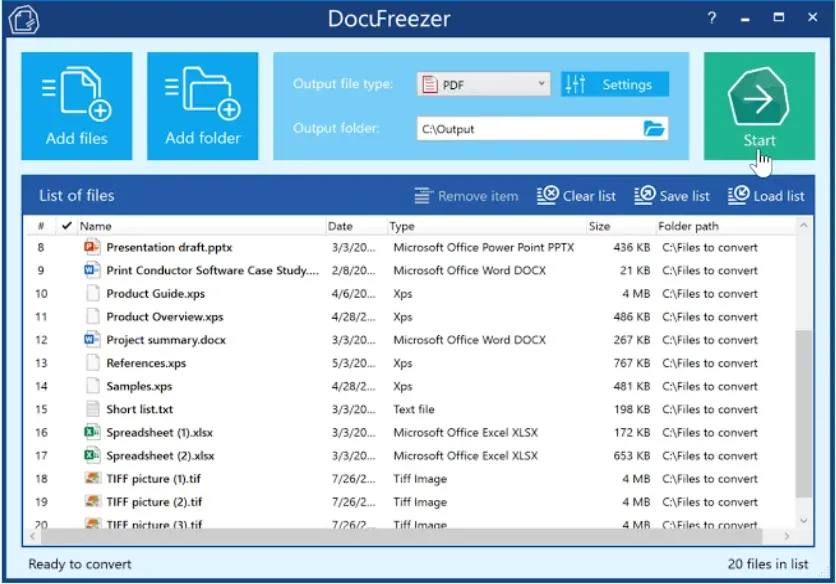 DocuFreezer Free Download