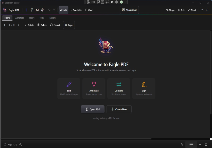 Eagle PDF Editor Free Download