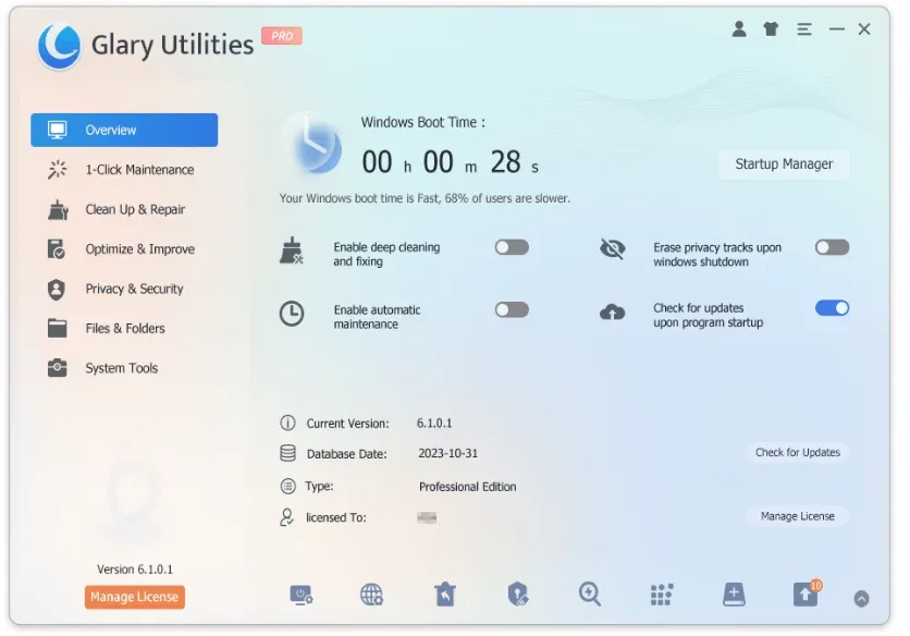 glary utilities pro Free Download For PC