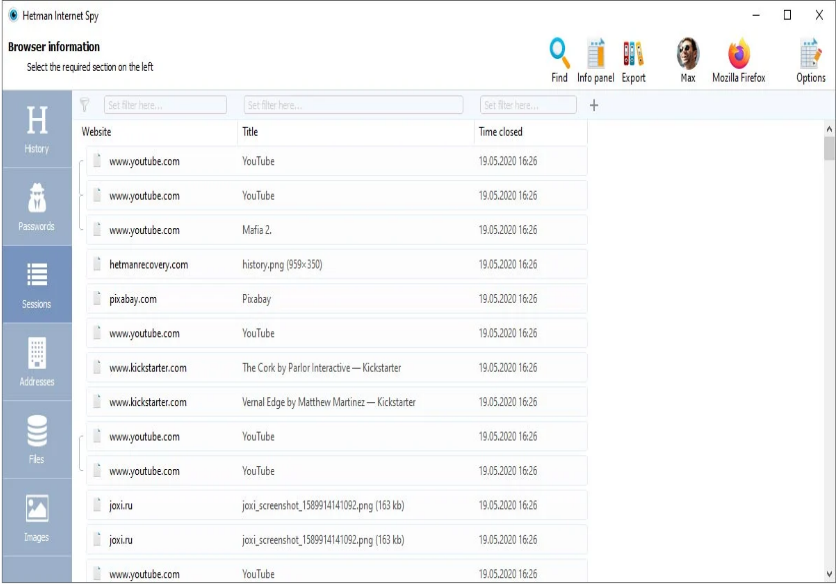 Hetman Internet Spy Free Download For PC