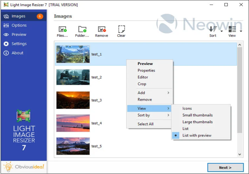 Light Image Resizer Free Download