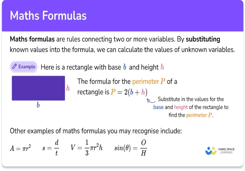 Maths Formulas Free Download