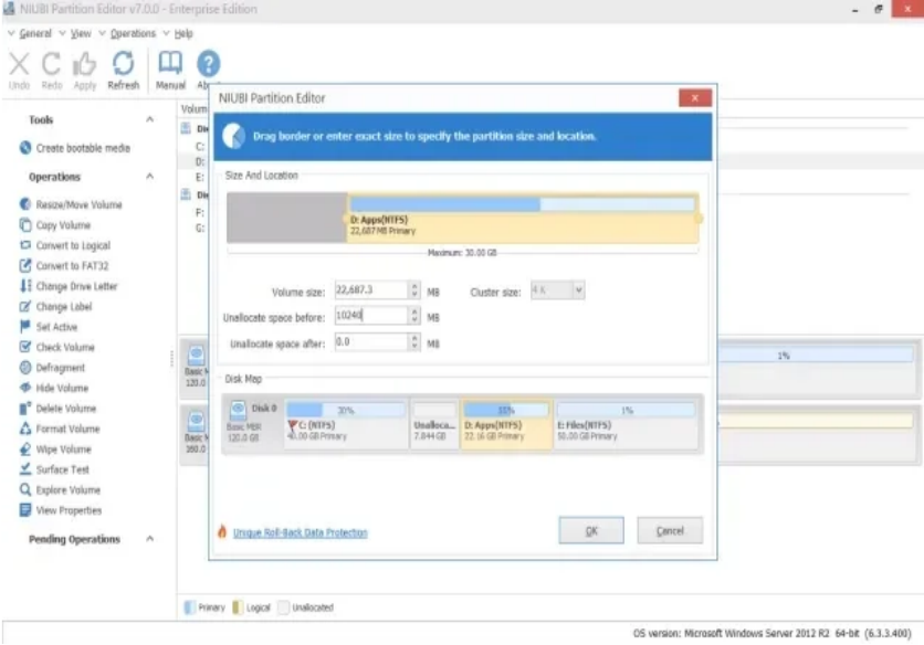 NIUBI Partition Editor Free Download For PC