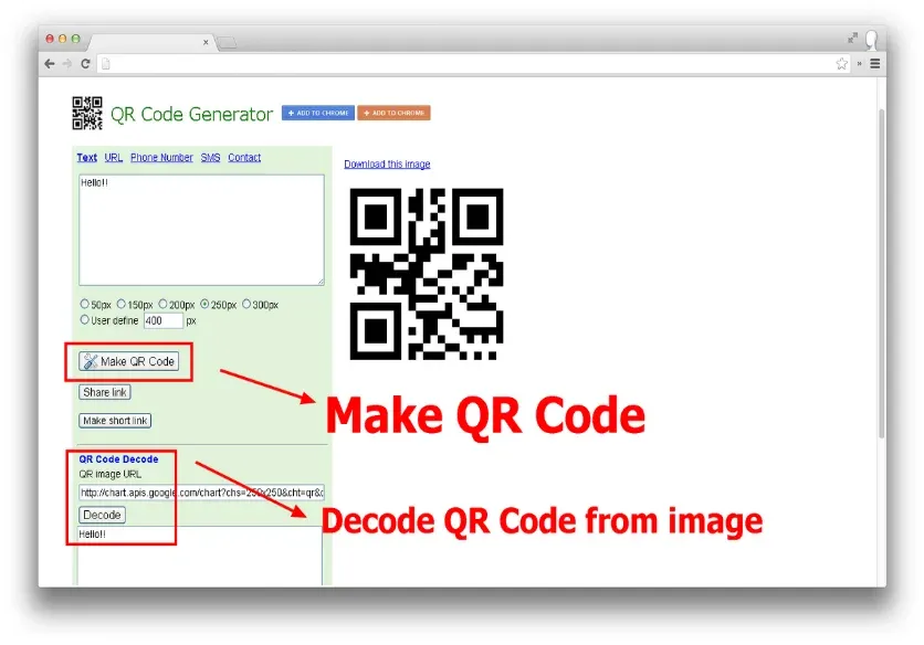 qr-code creator For PC