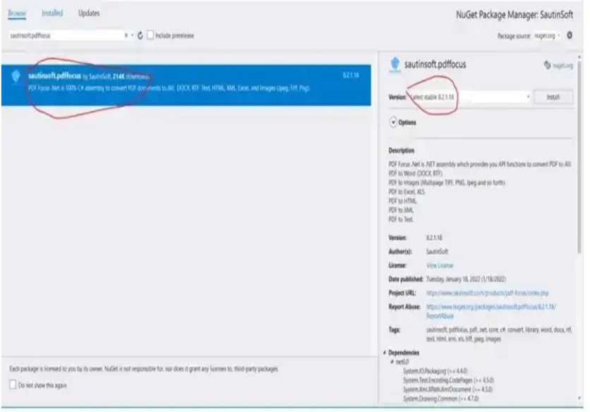 SautinSoft Document .Net Free Download For PC