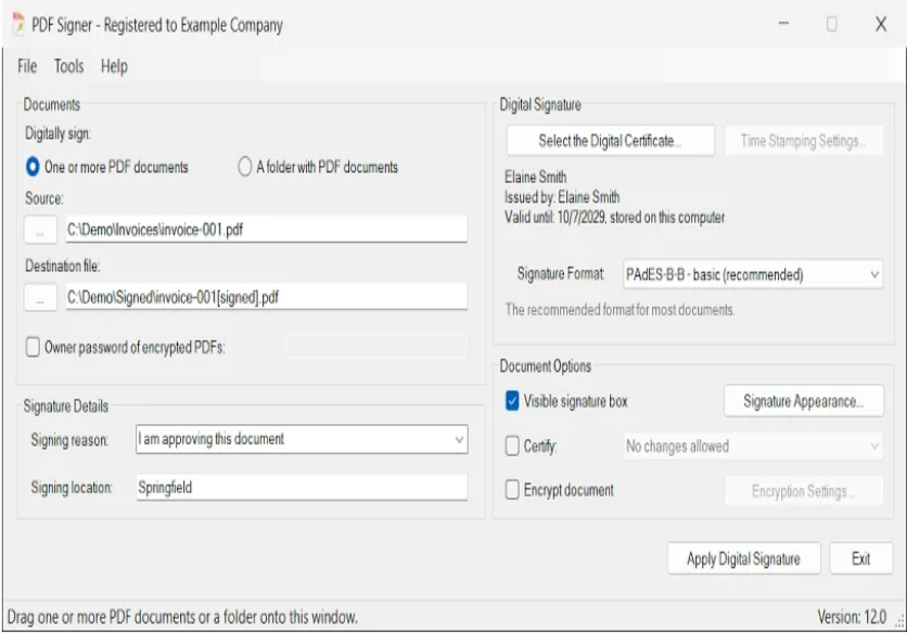SC Secure Soft PDF Signer Free Download For PC