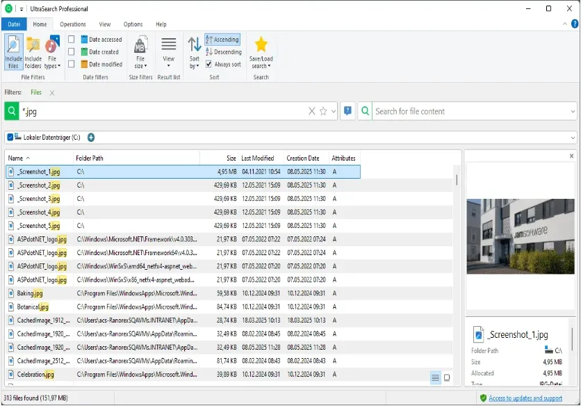 UltraSearch Professional Free Download For PC