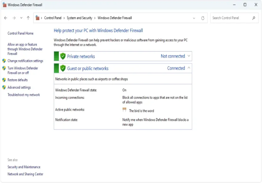 windows firewall control Free Download
