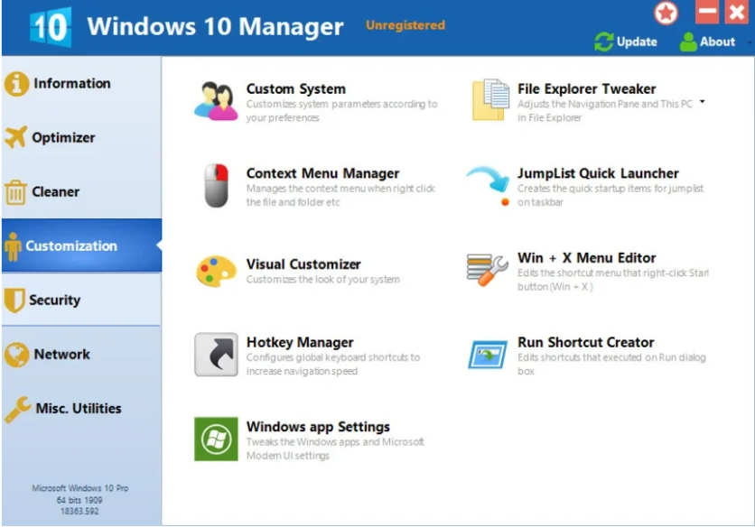 Yamicsoft Windows Manager Free Download