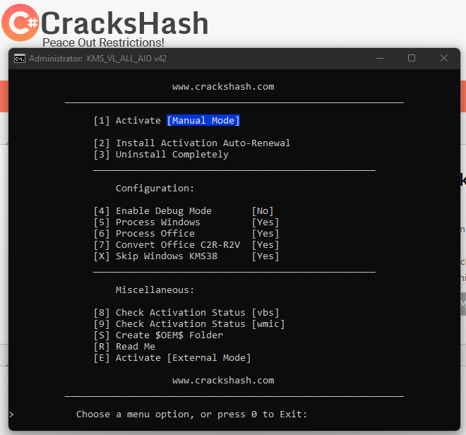 KMS VL ALL AIO v45.0 Crack – Smart Activation Script PC Download Free Download - CracksHash kms-vl-all-aio-screen-5510467