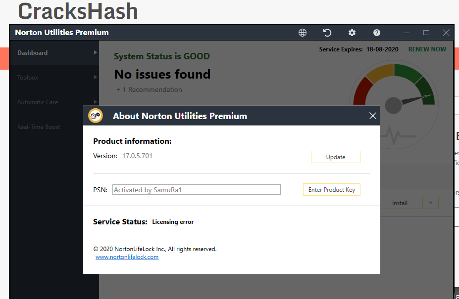 Norton Utilities Premium v21.4.5.428 Crack + Fix Free Download - CracksHash norton-utilities-proof-7951846