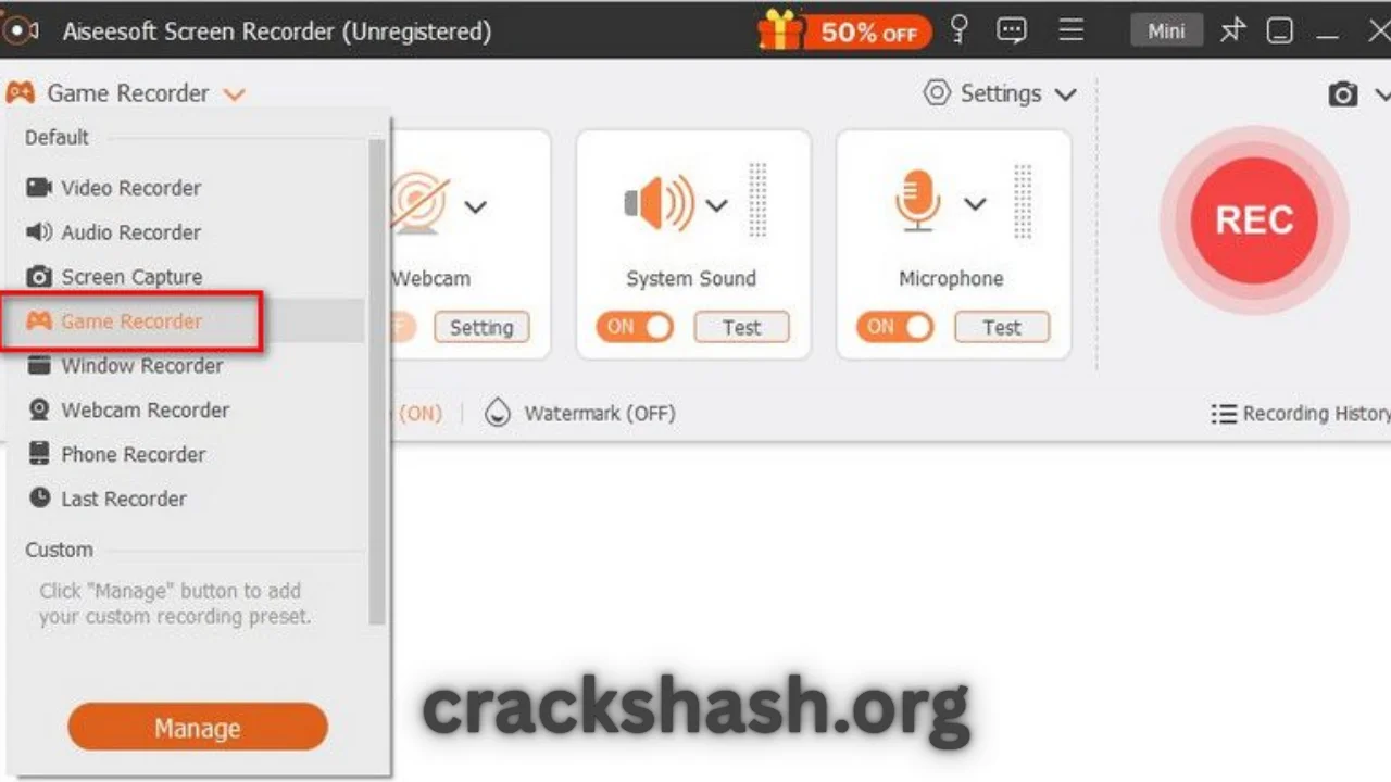 Aiseesoft Screen Recorder Full Version