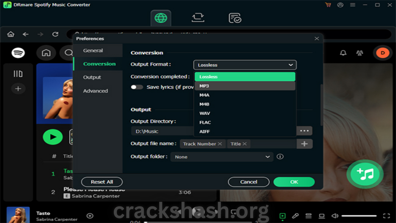 DRmare Music Converter for Spotify Full Version
