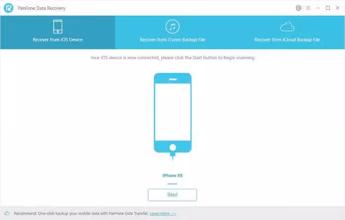 PanFone iOS Data Recovery 2.4.1