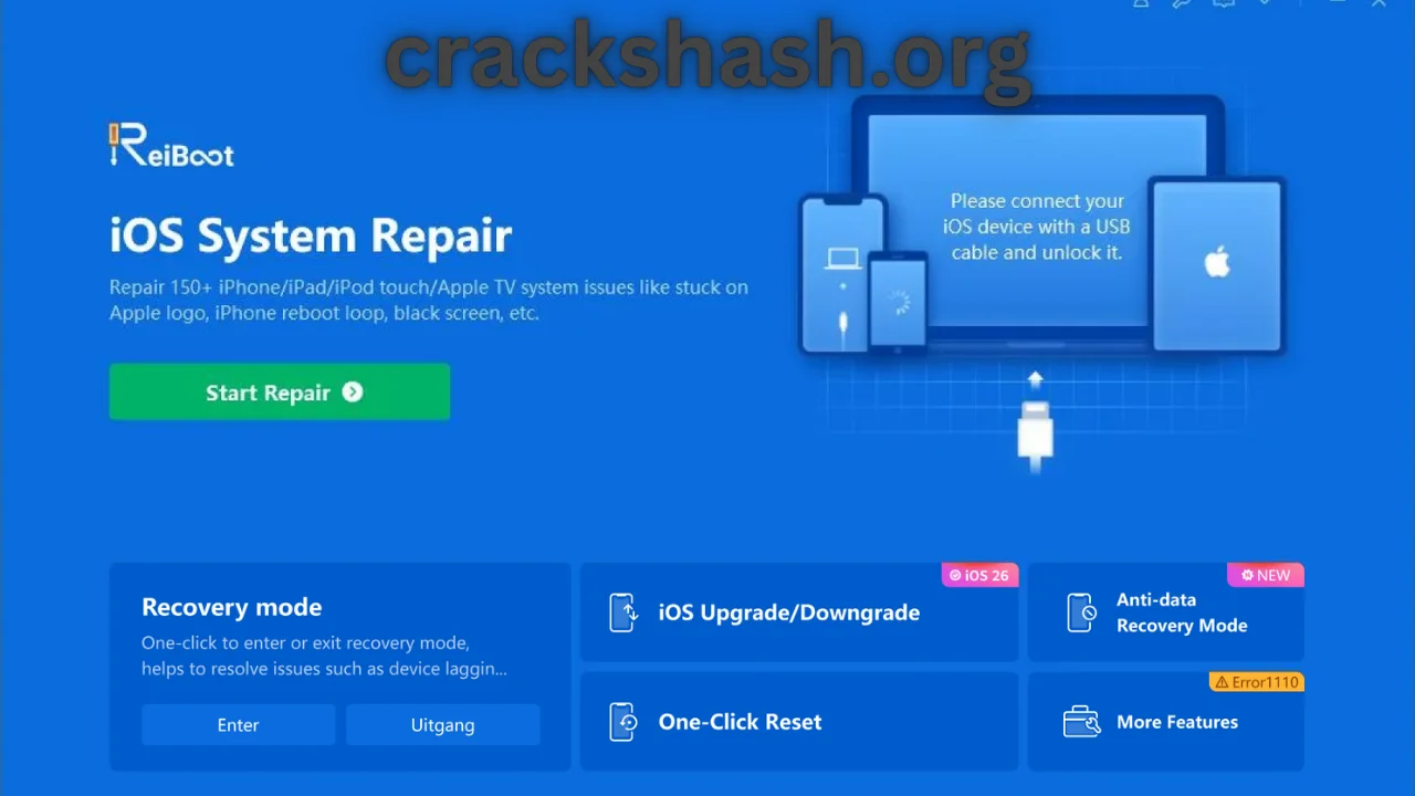 Tenorshare ReiBoot Pro Free Download