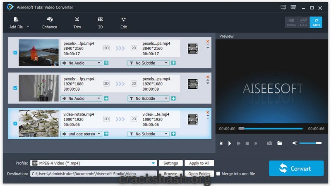 Aiseesoft Total Video Converter Free Full Version