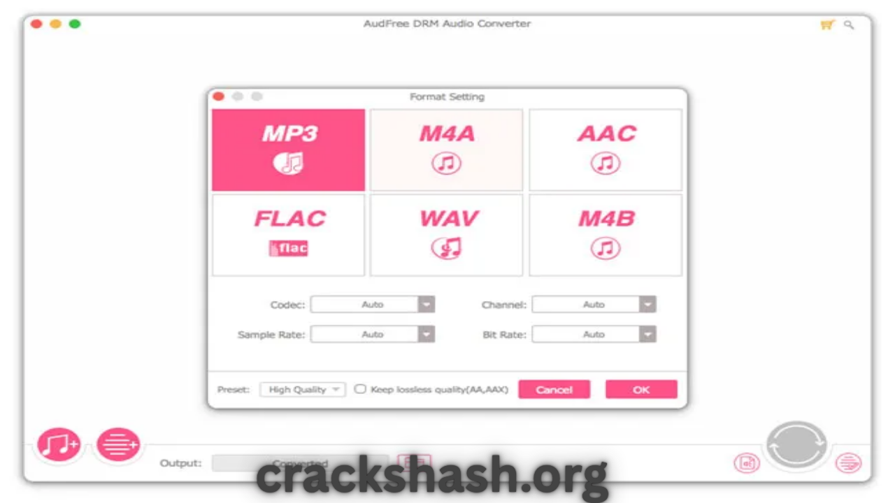 AudFree DRM Audio Converter Full Version