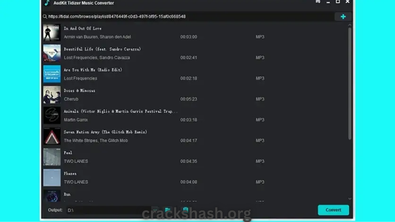 AudKit Tidizer Music Converter Full Version