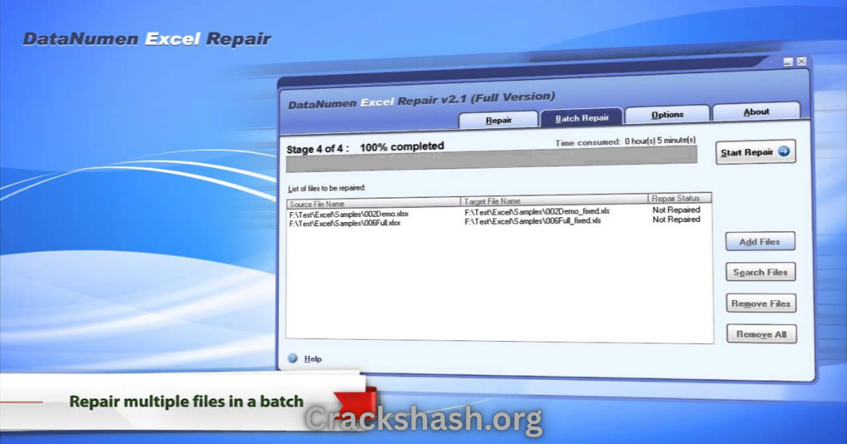 DataNumen Excel Repair