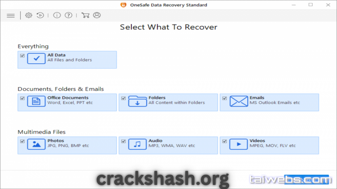 OneSafe Data Recovery Full Version