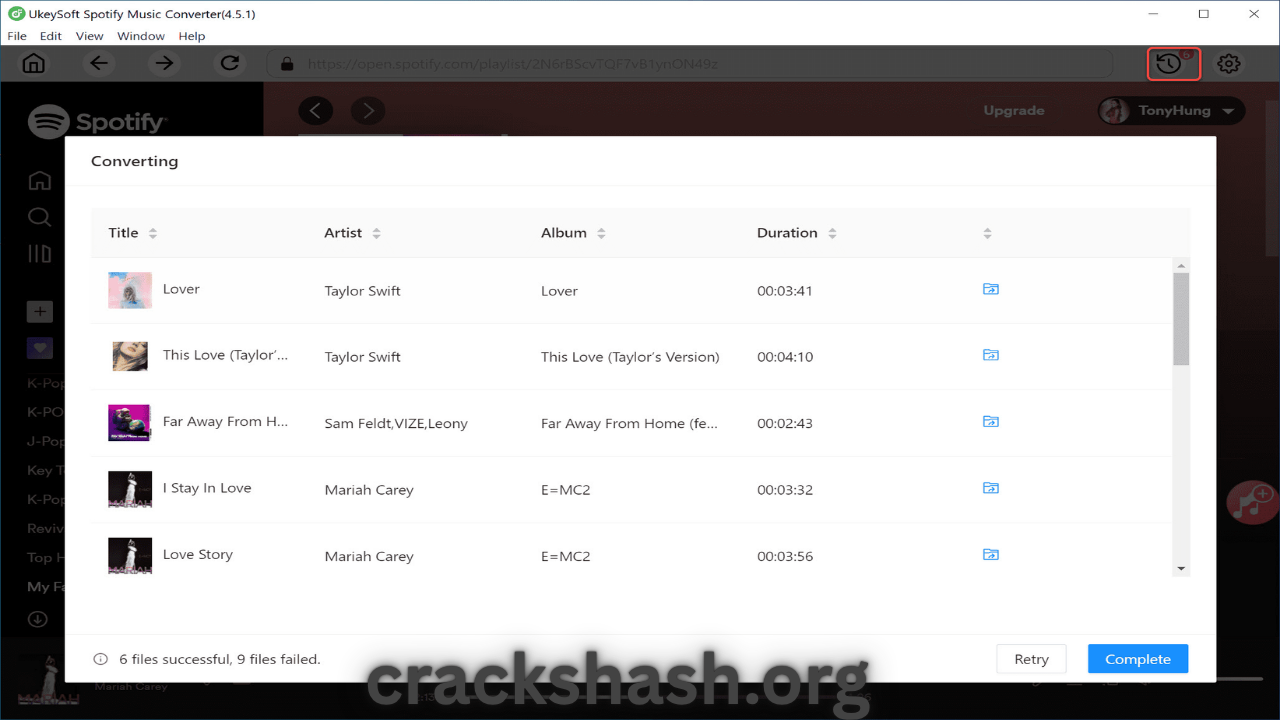 Ukeysoft Spotify Music Converter Full Version