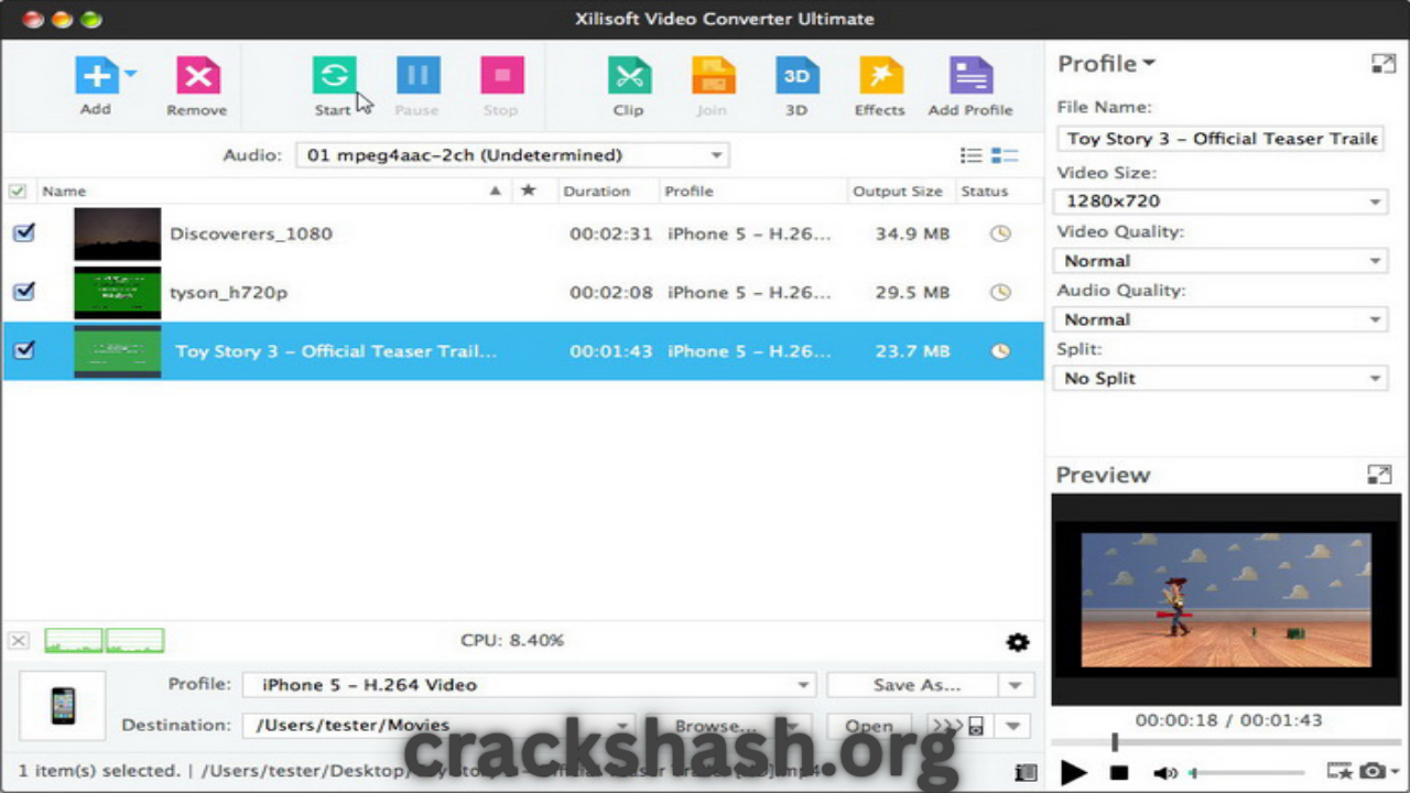 Xilisoft Video Converter Ultimate Full Version