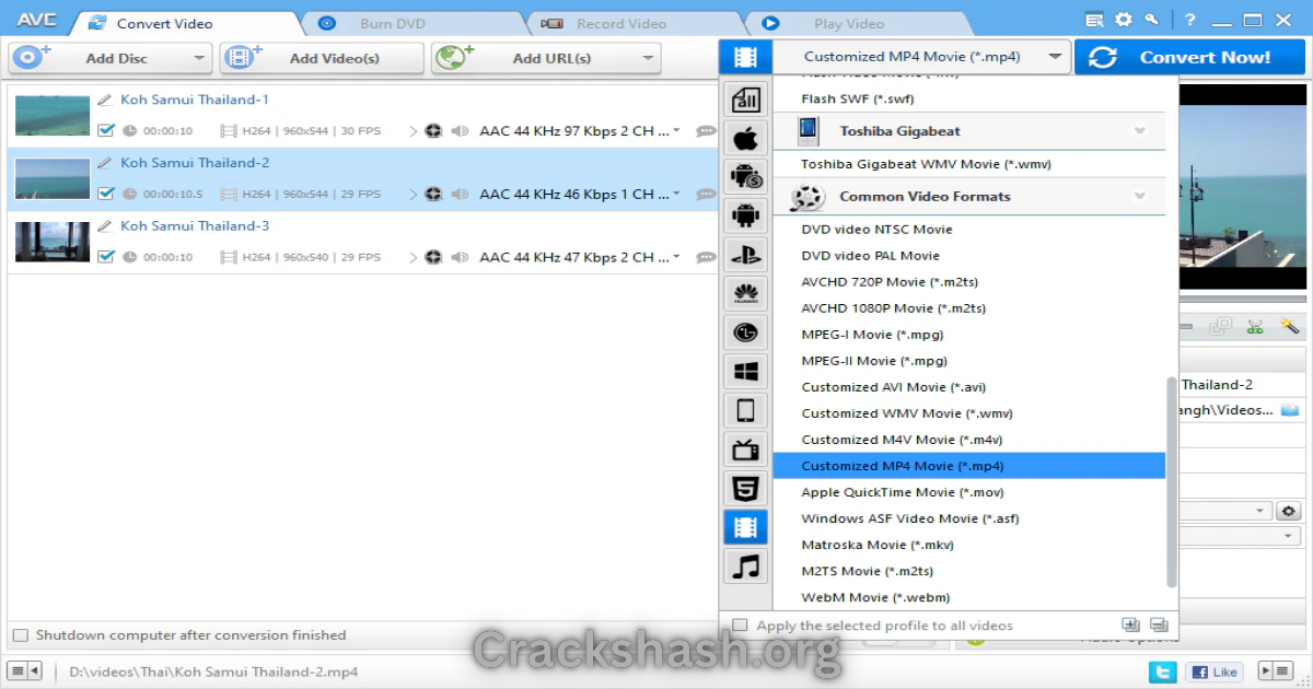 Any Video Converter Ultimate 7.1.8 Free Download Free Download - CracksHash Any Video Converter Ultimate