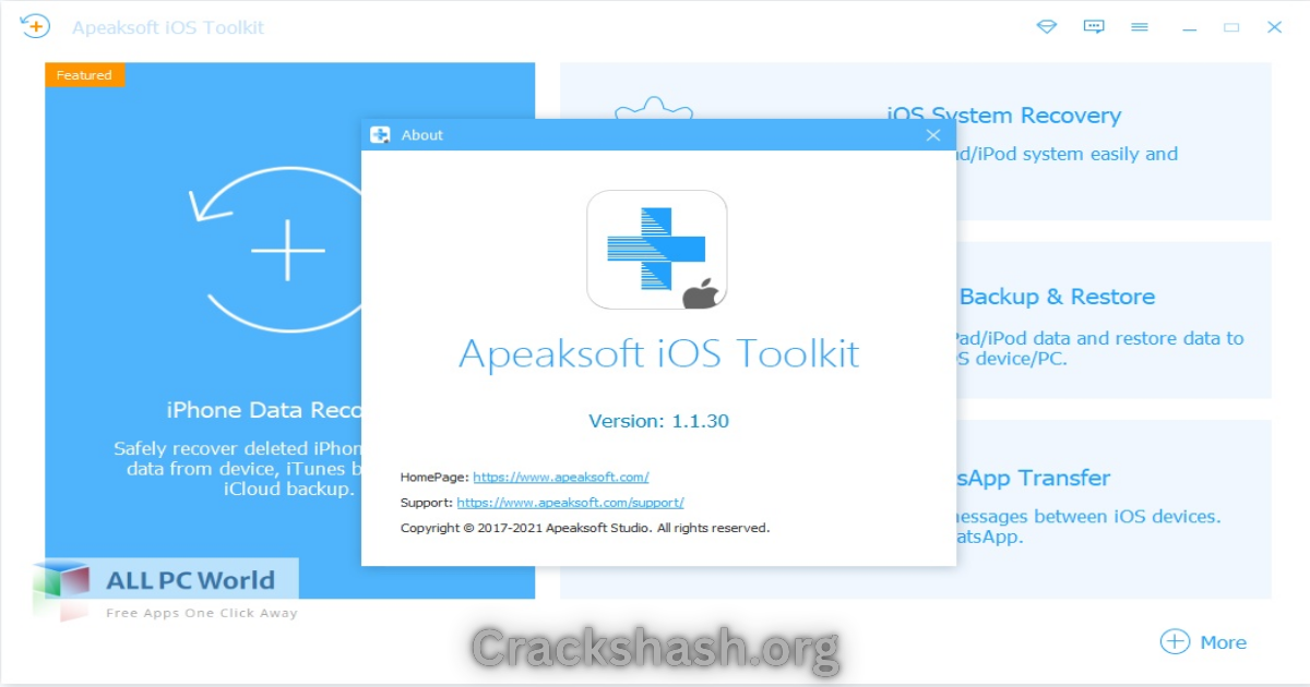 Apeaksoft iOS Toolkit