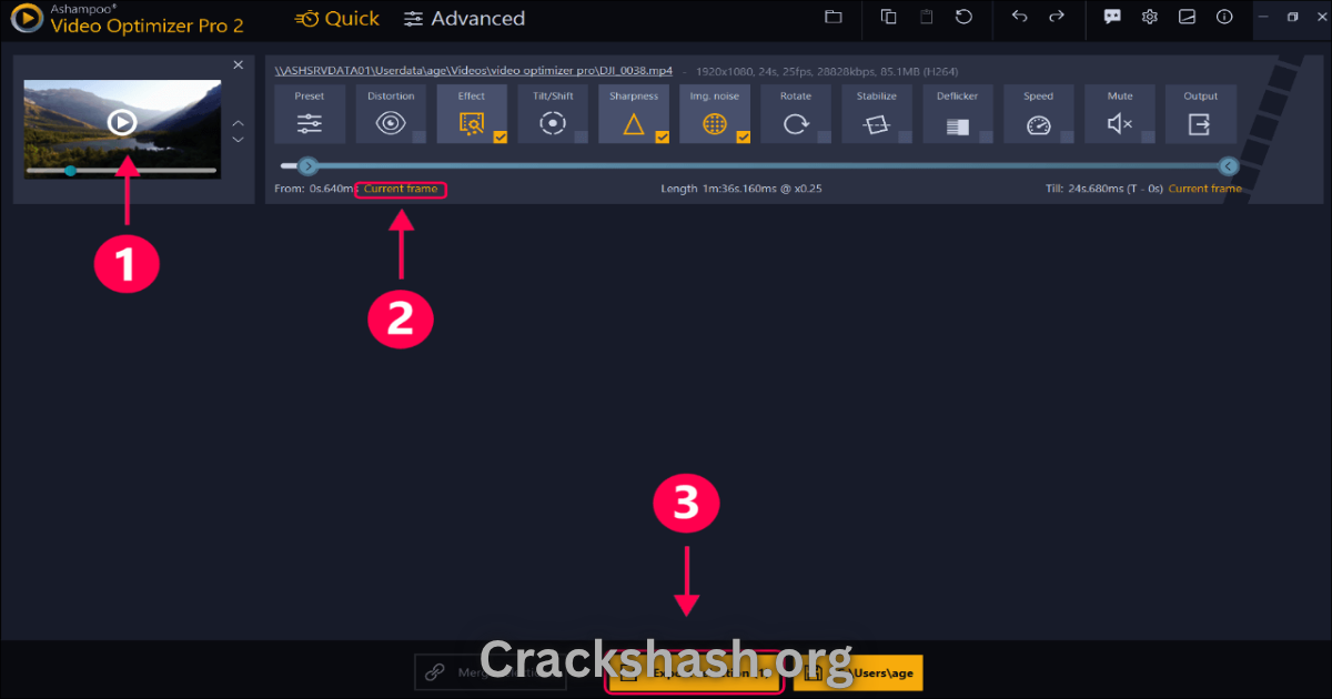 Ashampoo Video Optimizer Pro