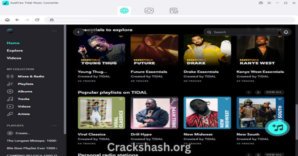 AudFree Tidal Music Converter