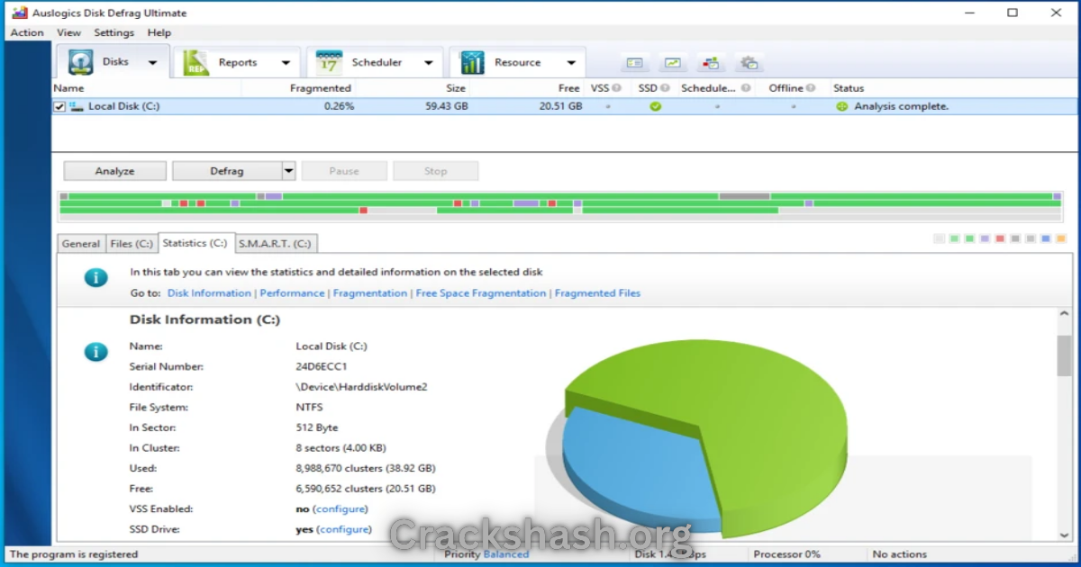 Auslogics Disk Defrag Ultimate