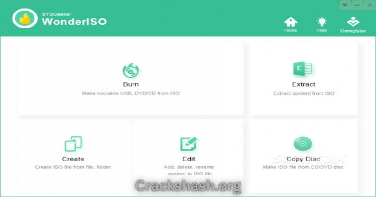 SYSGeeker WonderISO 4.7.2 Free Download Free Download - CracksHash SYSGeeker WonderISO