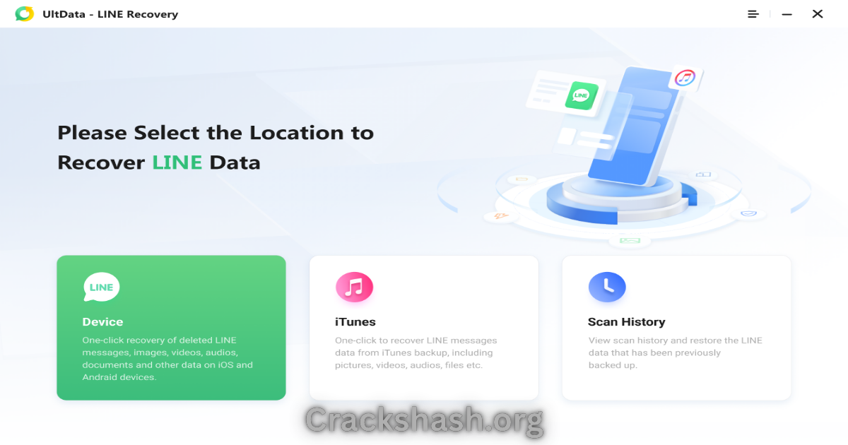 Tenorshare UltData Line Recovery