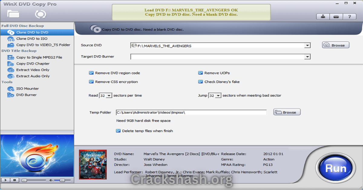 WinX DVD Copy Pro 3.9.8 Free Download Free Download - CracksHash WinX DVD Copy