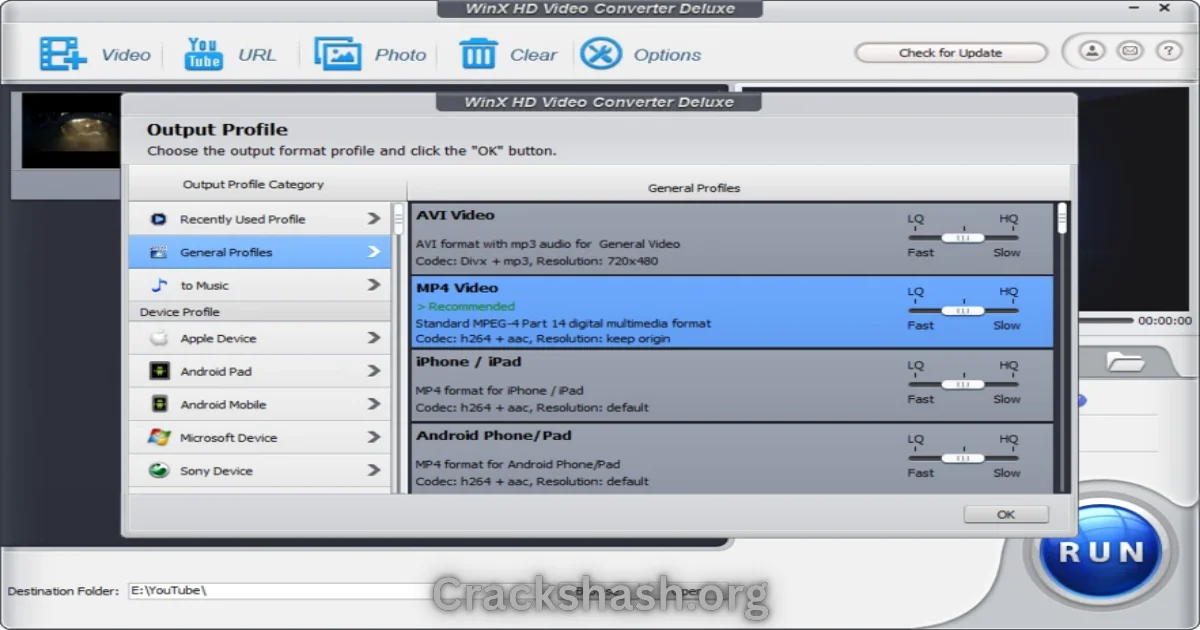 WinX HD Video Converter Deluxe 5.18.1.342 Free Download Free Download - CracksHash WinX HD Video Converter Deluxe