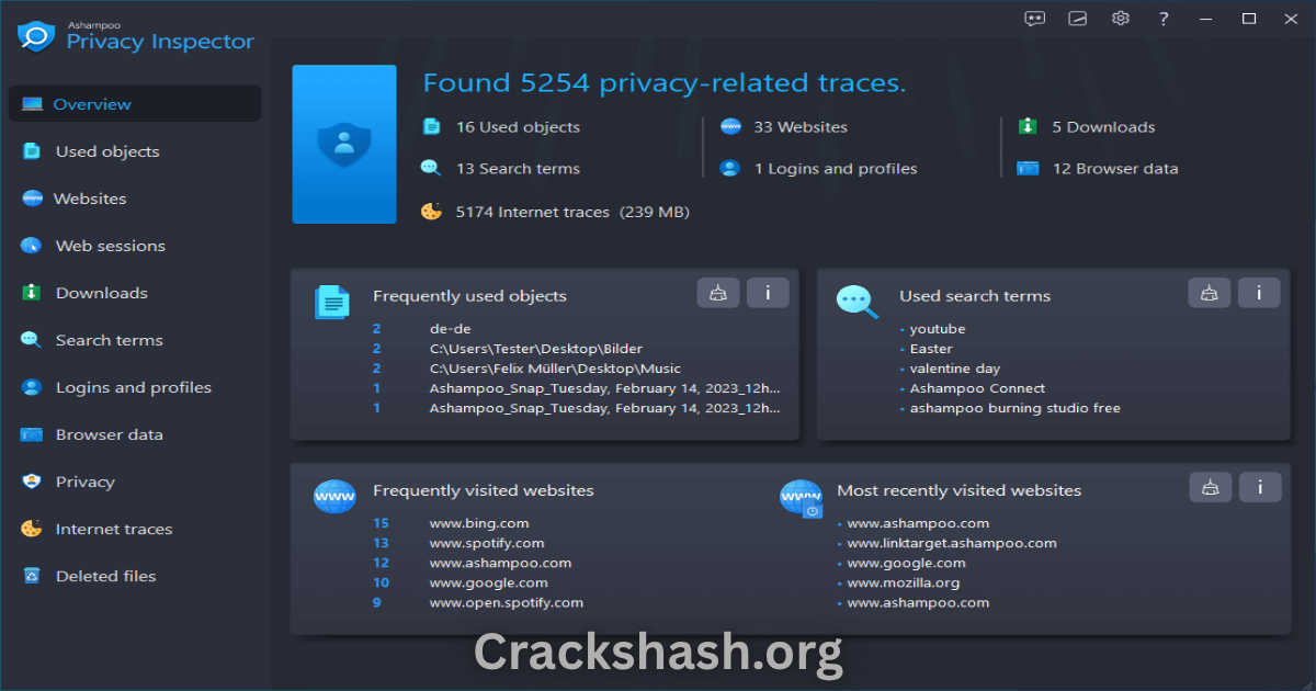 Ashampoo Privacy Inspector