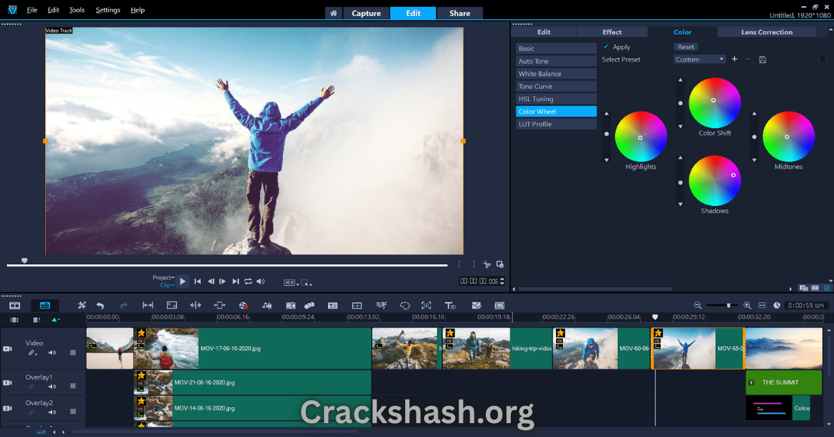 Corel VideoStudio Ultimate 2023 v26.2.0.311 Free Download Free Download - CracksHash Corel VideoStudio Ultimate 2023
