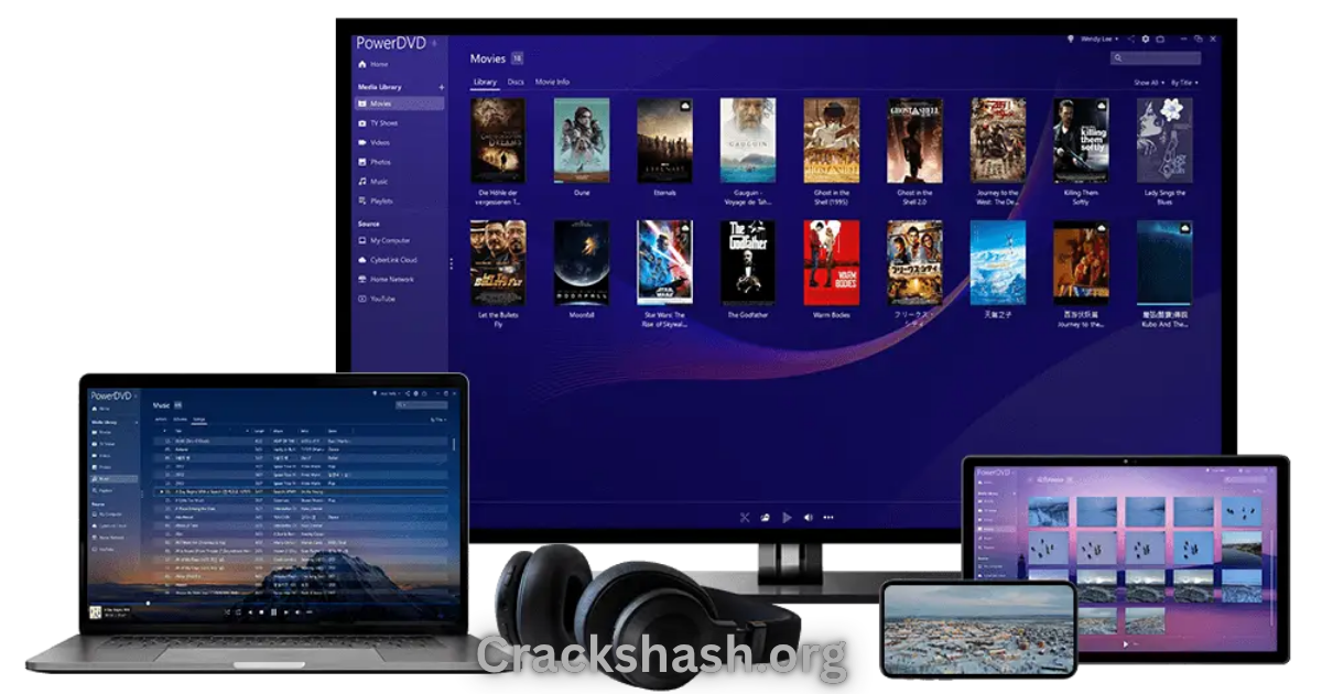 CyberLink PowerDVD Ultra 24.0.0716.62 Free Download Free Download - CracksHash CyberLink PowerDVD Ultra