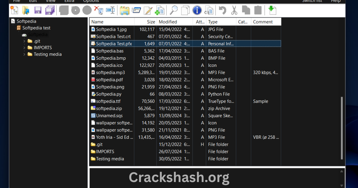 EF File Catalog