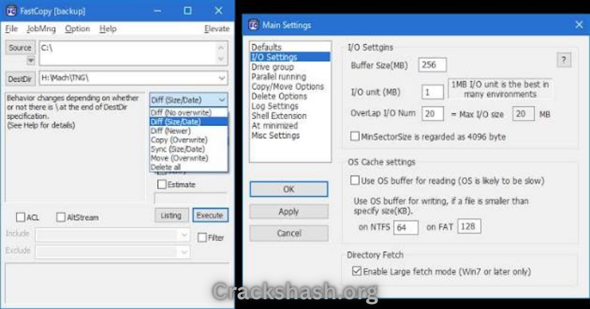 FastCopy Pro 5.11.0 Free Download Free Download - CracksHash FastCopy Pro