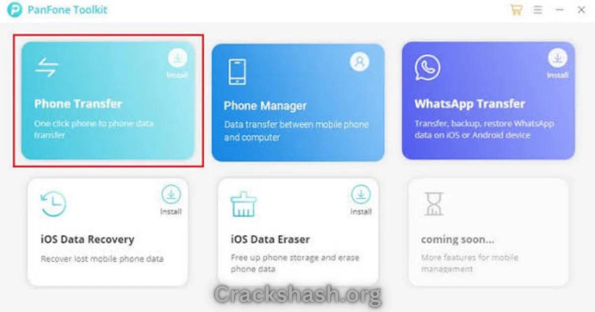 PanFone Data Transfer 1.5.4 Free Download Free Download - CracksHash PanFone Data Transfer