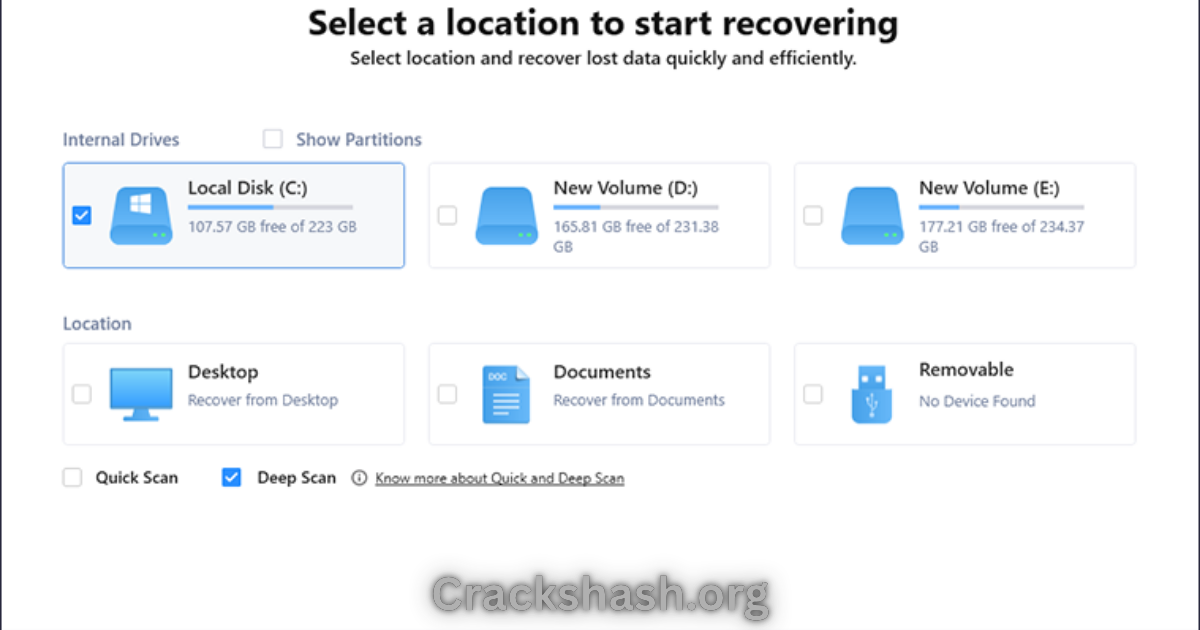 Systweak Data Recovery 2.1.1.265 Free Download PC Free Download - CracksHash Systweak Data Recovery