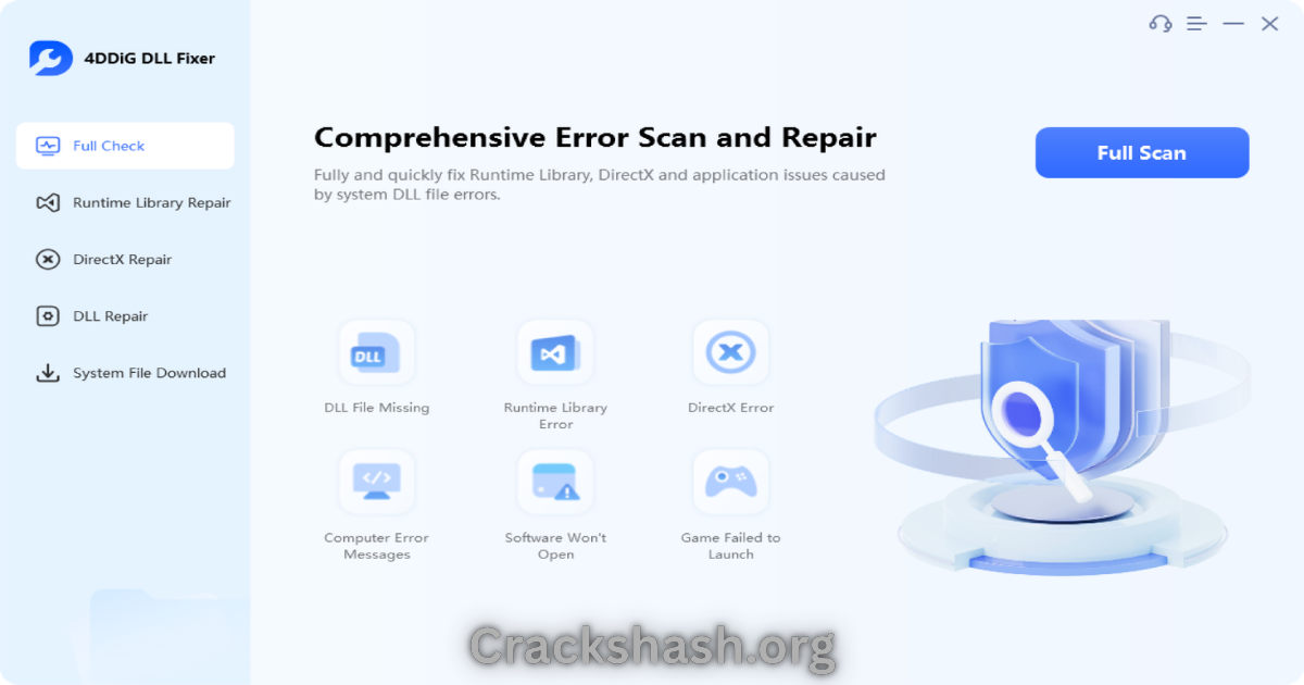 Tenorshare 4DDiG DLL Fixer