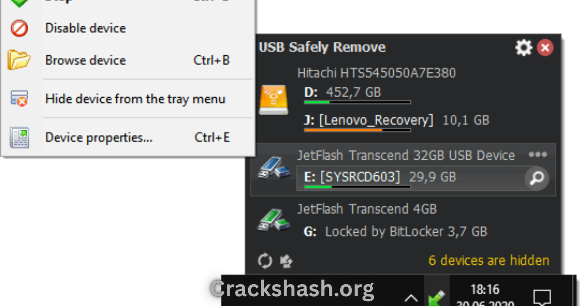 USB Safely Remove 7.3.1.1334 Free Download Free Download - CracksHash USB Safely Remove