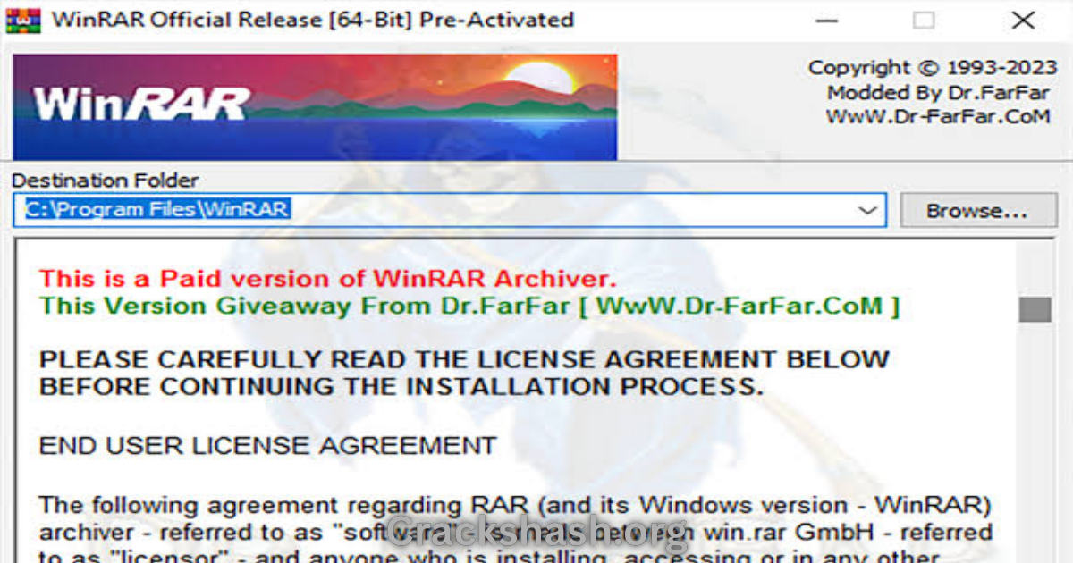 WinRAR 7.20 Free Download Free Download - CracksHash WinRAR
