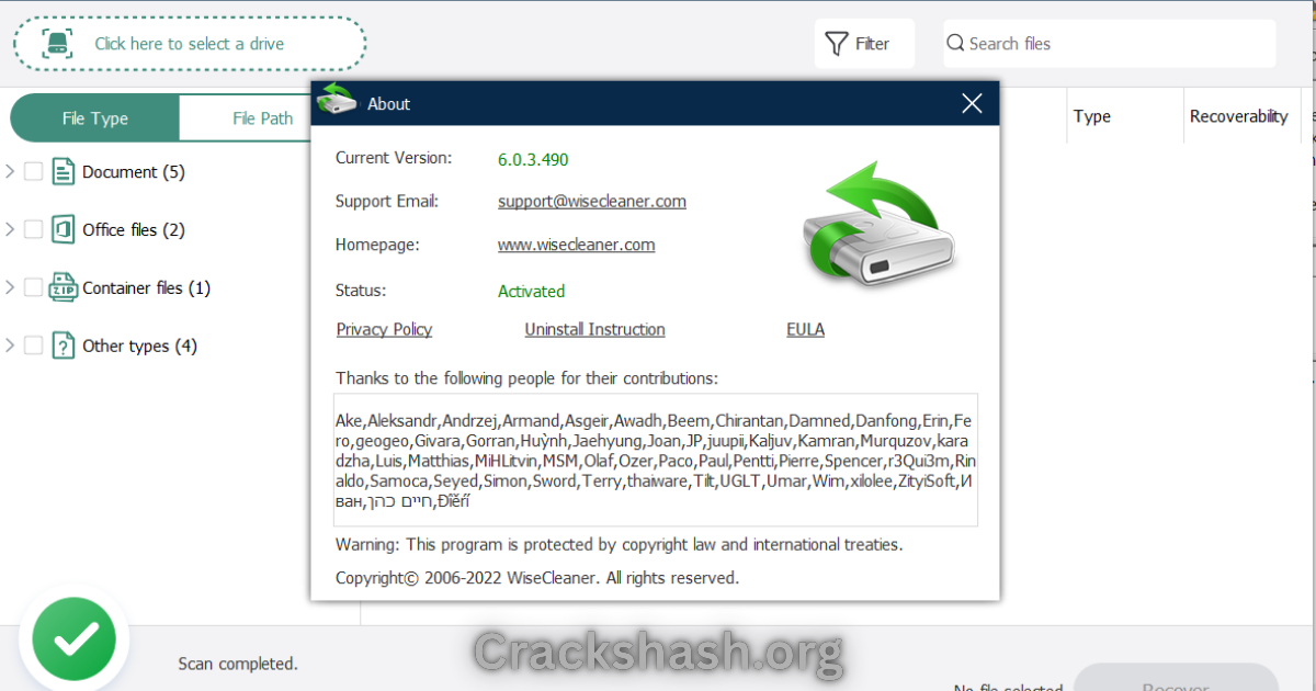 Wise Data Recovery Pro