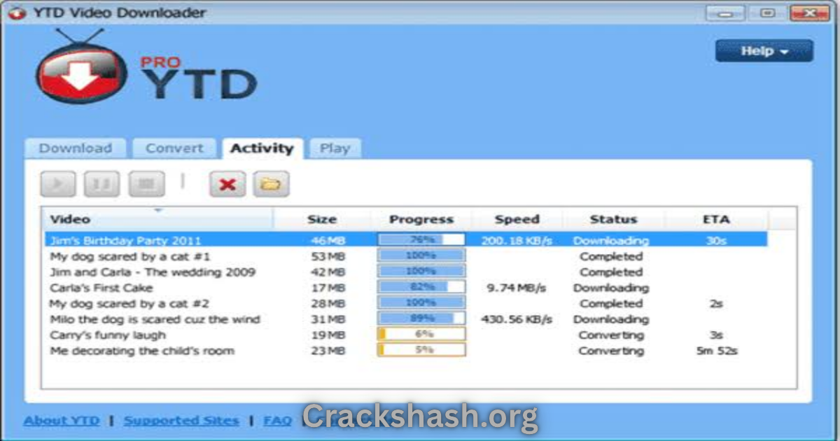 YTD Video Downloader Ultimate 7.6.7.0 Free Download Free Download - CracksHash YTD Video Downloader Ultimate
